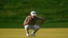 Jackson Koivun lines up his ball on the first green during the first round of the St. Jude Championship golf tournament, Thursday, Aug. 13, 2026, in Memphis, Tenn. (AP Photo/George Walker IV)