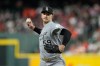 Chicago White Sox starting pitcher Sean Burke throws against the Houston Astros during the first inning of a baseball game Tuesday, Sept. 1, 2026, in Houston. (AP Photo/David J. Phillip)