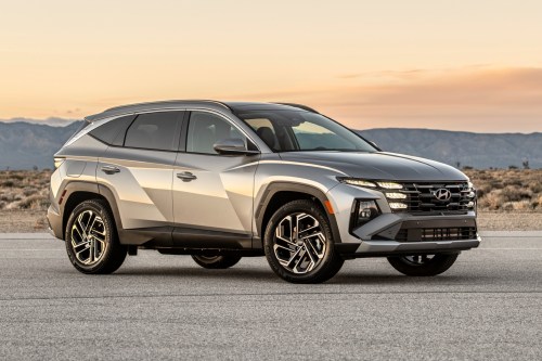 This photo provided by Hyundai shows the the plug-in hybrid 2026 Hyundai Tucson. (Hyundai via AP)