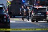 Police respond to a shooting Wednesday, Sept. 2, 2026, in downtown Minneapolis. (AP Photo/Ellen Schmidt)