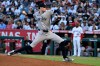 New York Yankees pitcher Cam Schlittler throws in the first inning of a baseball game against the Los Angeles Angels, Wednesday, Sept. 2, 2026, in Anaheim, Calif. (AP Photo/Wally Skalij)