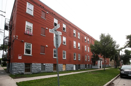 Stratford Hall, an apartment residence in north Winnipeg on Monday, July 22, 2024. THE CANADIAN PRESS/John Woods