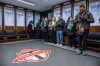 Media visit the newly renovated locker rooms at BMO Field as part of the stadium’s upgrades ahead of hosting six FIFA World Cup 2026 matches in Toronto, Ont., March 24, 2026. THE CANADIAN PRESS/Eduardo Lima