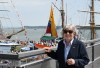 Gov. Gen. Louise Arbour stands by tall ships from seven countries at the Rendez-Vous Naval de Quebec at the Port of Quebec City on Friday, July 24, 2026. THE CANADIAN PRESS/Jacques Boissinot