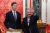 U.S. President Donald Trump's envoys Steve Witkoff, right, and Jared Kushner wait to attend the talks with Russian President Vladimir Putin at the Senate Palace of the Kremlin in Moscow, on Saturday, Sept. 5, 2026. (Gavriil Grigorov/Sputnik/Kremlin Pool Photo via AP)