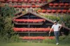 Thriston Lawrence from South Africa in action during the fourth and final round of the European Masters Golf Tournament in Crans-Montana, Switzerland, Sunday Sept. 6, 2026. (Valentin Flauraud/Keystone via AP)