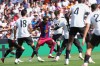 Barcelona's Lamine Yamal fights for the ball during a Spanish La Liga soccer match between Valencia and Barcelona in Valencia, Spain, Sunday, Sept. 6, 2026. (AP Photo/Alberto Saiz)