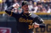Pittsburgh Pirates pitcher Paul Skenes delivers against the Los Angeles Angels during the first inning of a baseball game in Pittsburgh, Sunday, Sept. 6, 2026. (AP Photo/Tom E. Puskar)