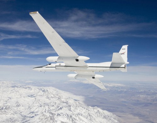 NASA's ER-2 Earth Resources aircraft is shown in this undated handout photo. THE CANADIAN PRESS/Handout — NASA (Mandatory Credit)