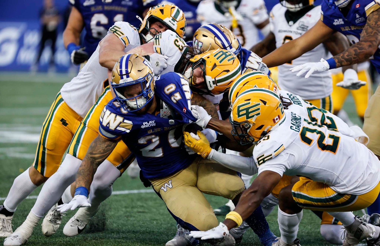 Bombers face season test playing best in the West Elks can clinch first series win over Winnipeg since 2018 5 Storylines By: Joshua Frey-Sam Posted: 3:31 PM CDT Thursday, Aug. 20, 2026