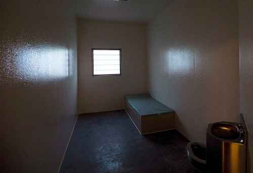 A special isolated prisoner cell is shown during a media tour of the Toronto South Detention Centre in Toronto on Thursday, Oct. 3, 2013. The facility is slated to open this fall. THE CANADIAN PRESS/Nathan Denette