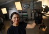 Mylène Choquette, senior scientific documentation technologist at the Canadian Conservation Institute, poses with the camera used to examine suspected forged paintings attributed to Indigenous artist Norval Morrisseau, in Ottawa on Tuesday, Aug. 11, 2026. THE CANADIAN PRESS/Patrick Doyle