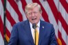 U.S. President Donald Trump speaks during a back to school event in the Rose Garden of the White House, Monday, Aug. 24, 2026, in Washington. THE CANADIAN PRESS/AP-Alex Brandon