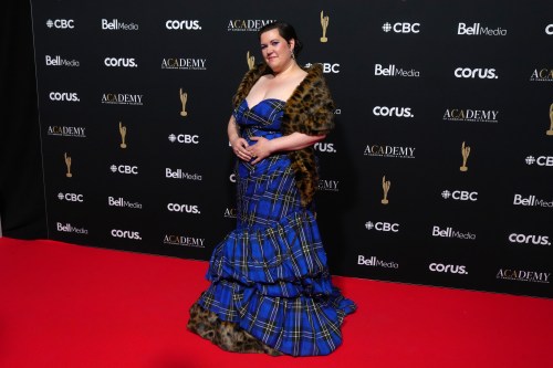 Heated Rivalry author Rachel Reid poses on the red carpet at The Canadian Screen Awards in Toronto on Sunday, May 31, 2026. THE CANADIAN PRESS/Chris Young