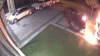 This still image from surveillance video released by Toronto Police Service shows a suspect in an arson investigation at the home of Toronto Liberal MP Salma Zahid, in Scarborough, Ont., early on Thursday, Aug. 27, 2026. THE CANADIAN PRESS/Handout - Toronto Police Service (Mandatory Credit)