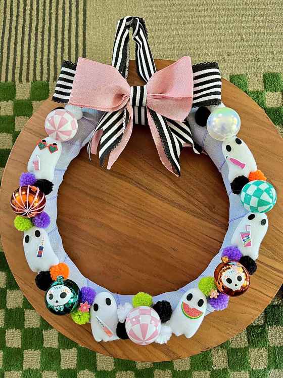 This is a Summerween wreath I created. (Jen Zoratti / Free Press)
