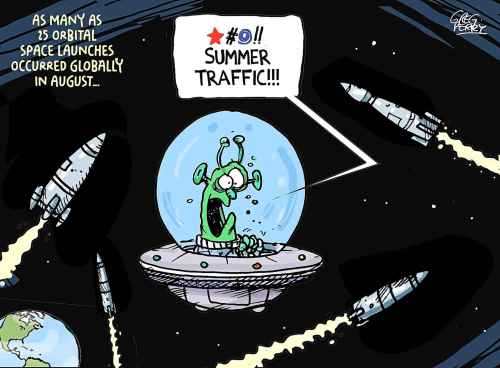 Editorial cartoon for Aug. 24, 2026