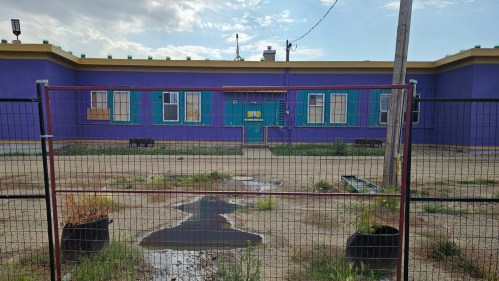 A compound which housed a cult called the 