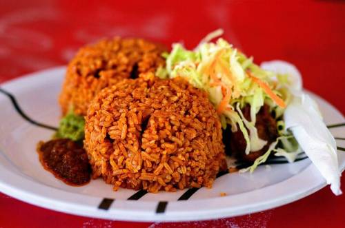 Noah Alorwu / Wikimedia Commons
                                Ghana-style jollof rice