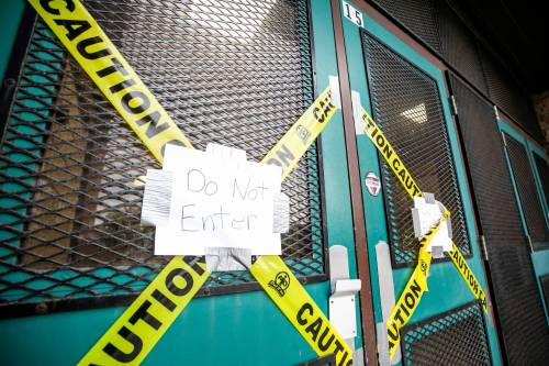 MIKAELA MACKENZIE / FREE PRESS
                                An &ldquo;HVAC malfunction&rdquo; at École Stanley Knowles School requires extensive cleanup and, as a result, a one-day delay to the start of the new school year.