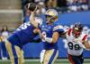 JOHN WOODS / THE CANADIAN PRESS
                                Winnipeg Blue Bombers quarterback Zach Collaros was his old efficient self against Montreal, something he will need to repeat for the team to have success in Saskatchewan.