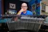 MIKE DEAL / FREE PRESS
                                Michael J. Clark is a local suspense/crime author who writes his books using manual typewriters. He began collecting the machines in 2015.