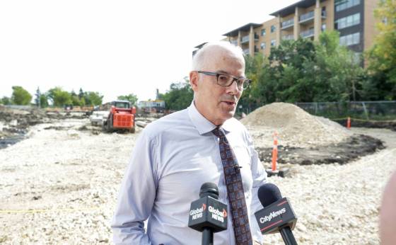 Scott Oake is confident of reaching its fundraising goal for the Anne Oake Family Recovery Centre even after it rose to $35 million due torising costs. (Ruth Bonneville / Free Press)