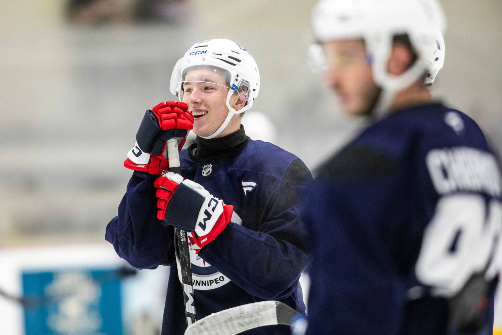 Jets forward looking to punch ticket to club's main training camp