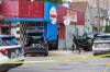 MIKE DEAL / FREE PRESS
                                Broadway was closed Friday between Furby and Young streets until further notice.