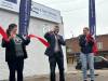 MORGAN MODJESKI / FREE PRESS
                                Daniel Emond, president and CEO of Adult & Teen Challenge of Central Canada, cuts a ribbon to open the organization&rsquo;s new community services office at 1020 Main St. in Winnipeg.
