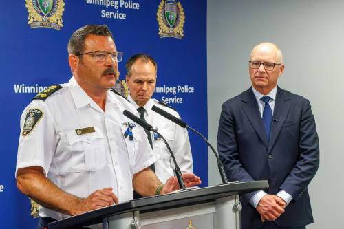 MIKE DEAL / FREE PRESs fileS
                                Winnipeg Police Chief Gene Bowers