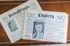 MIKE DEAL / FREE PRESS Editions of the Lögberg and Heimskringla papers from the mid-1900’s before they joined together. Stefan Jonasson is the outgoing editor of Lögberg-Heimskringla, a 140-year-old newspaper in Winnipeg that reports on the Icelandic community. Katrín Níelsdóttir is his successor and will be heading the helm of the paper starting in October. reporter: Aaron Epp 260918 - Friday, September 18, 2026.
                                photos by MIKE DEAL / FREE PRESS 
                                Editions of the Lögberg and Heimskringla newspapers from the mid-1900s before they merged in 1959. Lögberg-Heimskringla is published in Winnipeg, with 22 editions per year.