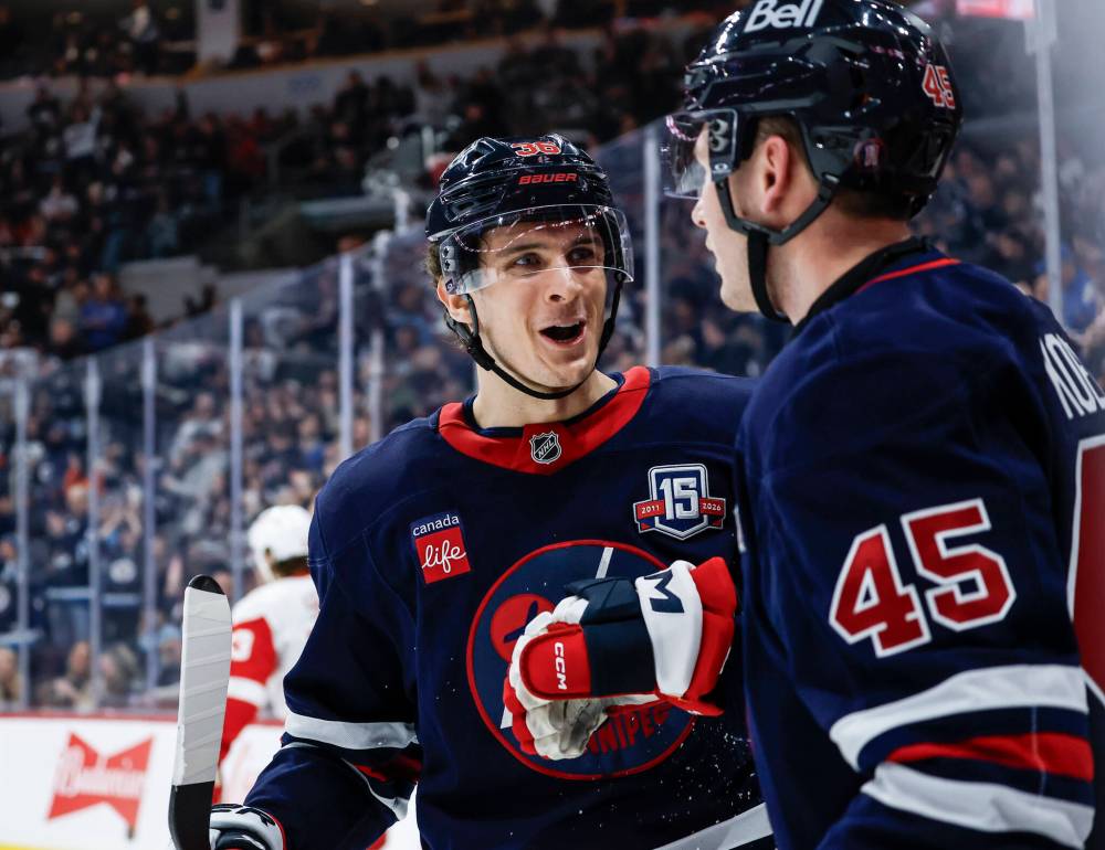 John Woods / THE CANADIAN PRESS FILES
Winnipeg Jets forward Morgan Barron is the perfect candidate for a breakout among the club’s forward group.