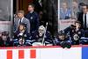 Fred Greenslade / THE CANADIAN PRESS FILES
                                Winnipeg Jets goaltender Connor Hellebuyck (centre) turning up to training camp will be a major plot twist since the netminder has been absent so far this fall.