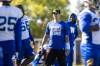 MIKAELA MACKENZIE / FREE PRESS
                                Winnipeg Blue Bombers quarterback Zach Collaros did not participate in the club&rsquo;s practice on Monday as the starting pivot deals with a head injury. But head coach Mike O&rsquo;Shea hasn&rsquo;t ruled the starting QB out of Friday&rsquo;s game just yet.