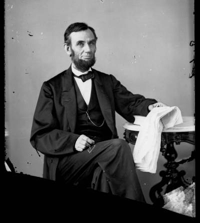 AP Photo/Abraham Lincoln Book Shop Inc.
                                U.S. President Abraham Lincoln