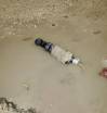 SUPPLIED
                                A pipe bomb &mdash; wrapped in plastic bags with gasoline &mdash; was left outside AQ Sauna on Sept. 11.
