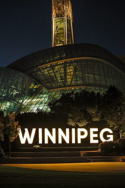JOHN WOODS / FREE PRESS
Winnipeg sign at The Forks, Tuesday, September 22, 2026. 

reporter: ?