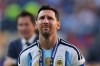 FILE - Argentina's Lionel Messi cries at the end of the World Cup final soccer match with Spain in East Rutherford, N.J., near New York, July 19, 2026. (AP Photo/Stephanie Scarbrough, File)