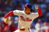 Philadelphia Phillies pitcher Jesús Luzardo throws during the ninth inning of a baseball game against the Atlanta Braves, Monday, Sept. 7, 2026, in Philadelphia. (AP Photo/Derik Hamilton)
