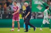 Real Madrid's head coach Jose Mourinho leaves the pitch after the Spanish La Liga soccer match between Real Betis and Real Madrid in Seville, Spain, Friday, Sept. 4, 2026. (AP Photo/Jose Breton)