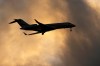 FILE - A Bombardier Global Express business jet approaches for landing in Lisbon, on June 13, 2023. (AP Photo/Armando Franca, File)