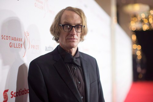 Author Patrick deWitt stops on the red carpet at the Scotiabank Giller Bank Prize gala in Toronto on Monday, Nov.19, 2018. Best-selling author deWitt is among the three finalists for the Stephen Leacock Memorial Medal for Humour. THE CANADIAN PRESS/Chris Young