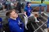 Los Angeles Dodgers' Freddie Freeman, left, and Shohei Ohtani watch from the dugout during the first inning of a baseball game against the Cincinnati Reds, Wednesday, Sept. 9, 2026, in Los Angeles. (AP Photo/Mark J. Terrill)