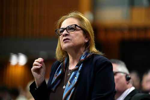 Minister of Immigration, Refugees and Citizenship Lena Metlege Diab rises during question period in the House of Commons on Parliament Hill in Ottawa on Tuesday, May 26, 2026. THE CANADIAN PRESS/Justin Tang