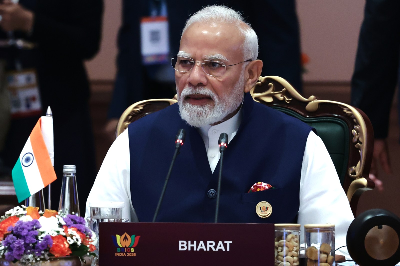 At BRICS, India's Modi warns geopolitical tensions and supply chain shocks threaten global stability