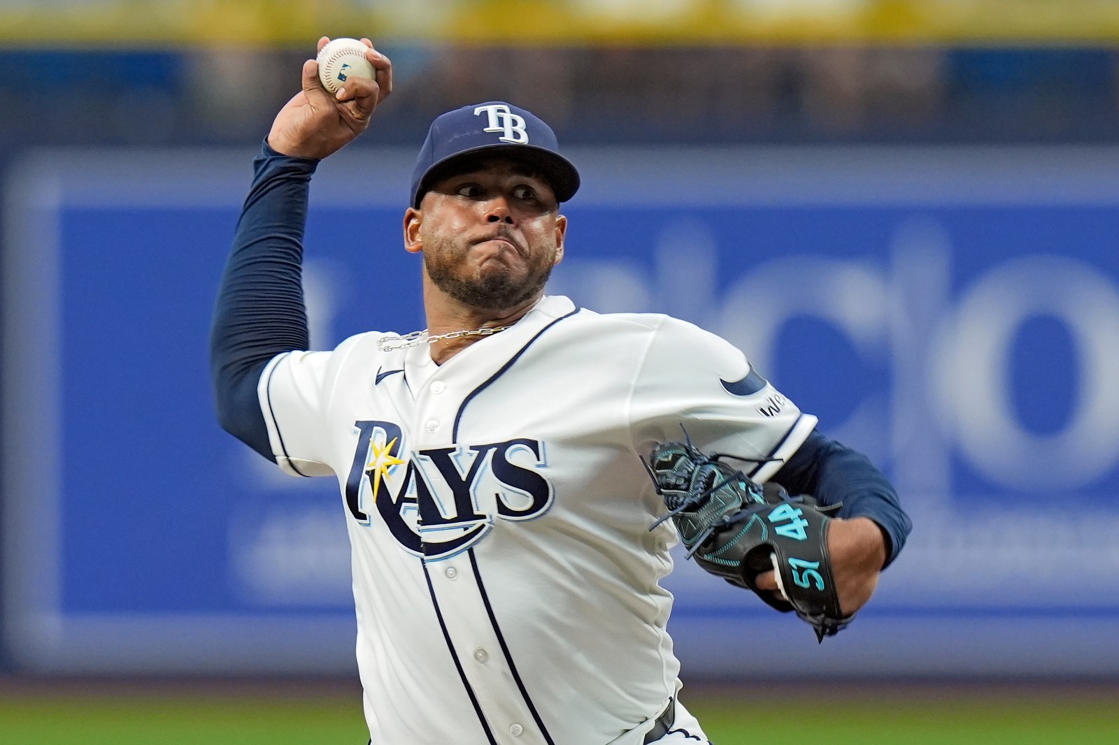Freddy Peralta, Jonathan Aranda help Rays beat Astros 14-4 to sweep series