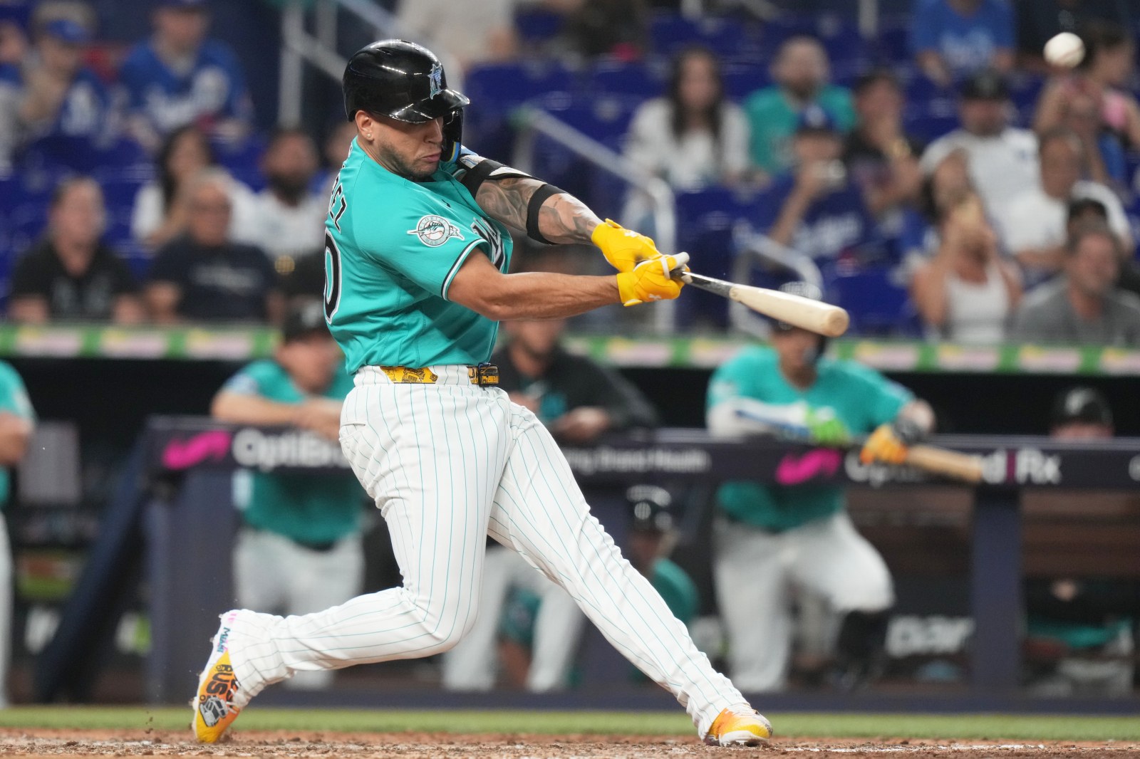 Agustín Ramírez hits game-ending 2-run homer as Marlins rally past Dodgers 6-4