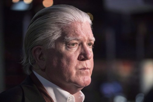 Former NHL executive Brian Burke is shown on Tuesday June 27, 2017. Burke makes a brief cameo in the film 