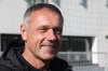 FILE - Ludek Miklosko, a board member of the Baník Ostrava football club, watches a training session led by new head coach Pavel Hapal in Ostrava, Czech Republic, Oct. 12, 2022. (Sznapka Petr/CTK via AP, File)